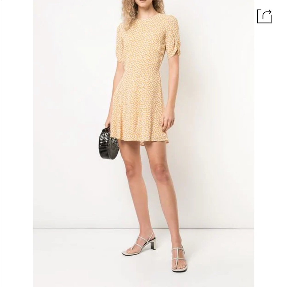 Reformation Gracie Floral Mini Dress